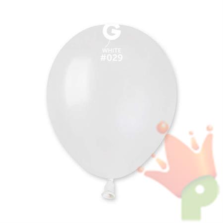 PALLONCINI GEMAR BIANCO METAL 029 5 100 PZ