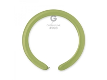 PALLONCINI MODELLABILI GEMAR VERDE OLIVA 098 2 100 PZ