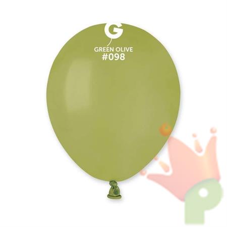 PALLONCINI GEMAR VERDE OLIVA 098 5 100 PZ