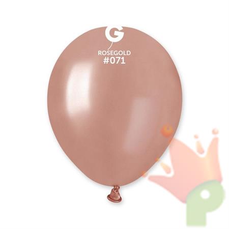 PALLONCINI GEMAR ROSE GOLD 071 5 100 PZ