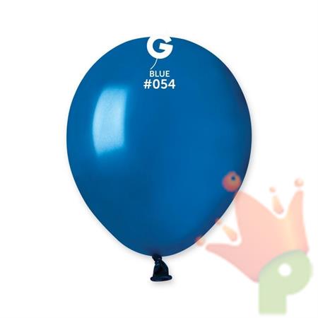 PALLONCINI GEMAR BLU METAL 054 5 100 PZ