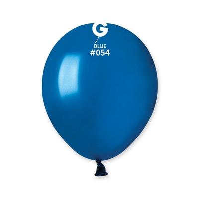 PALLONCINI GEMAR BLU METAL 054 5 100 PZ