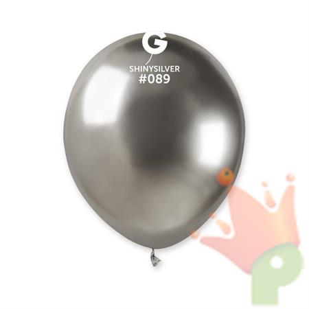 PALLONCINI GEMAR SHINY SILVER 089 5 100 PZ