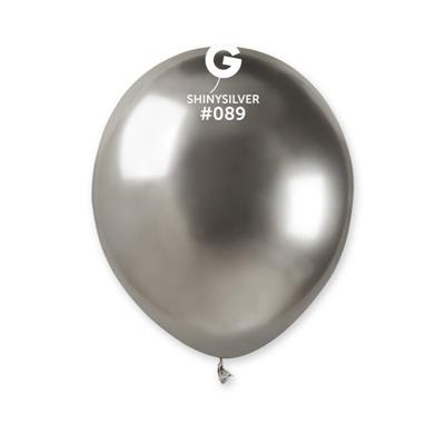 PALLONCINI GEMAR SHINY SILVER 089 5 100 PZ
