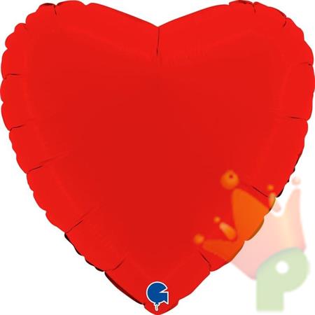 PALLONCINO MYLAR CUORE OPACO 46 CM