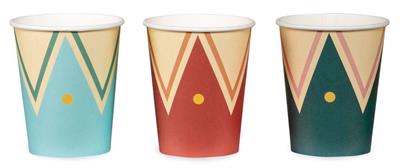 BICCHIERI IN CARTA CIRCO 6 PZ 220 ML