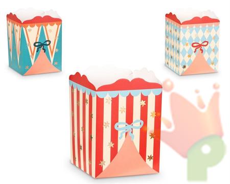 PARTY BOX CIRCO 6 PZ 8x11,5x8 CM
