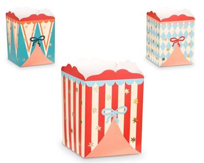 PARTY BOX CIRCO 6 PZ 8x11,5x8 CM