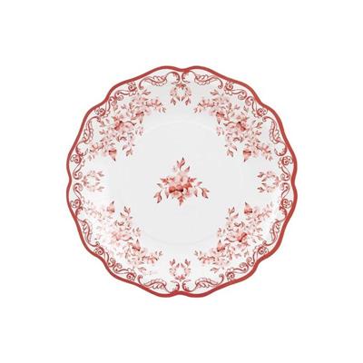 PIATTI IN CARTA RED POTTERY FLOREALE 27 CM 8 PZ