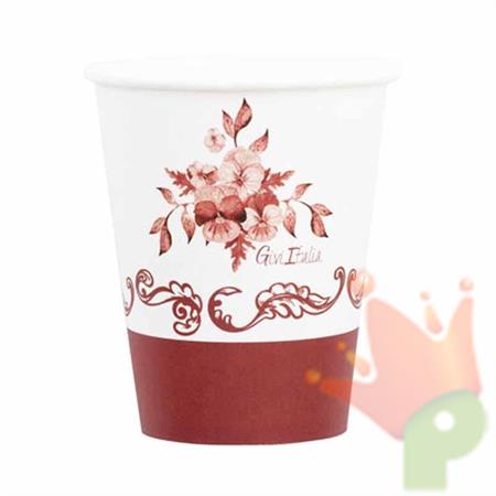 BICCHIERI RED POTTERY FLOREALE 250 CC 8 PZ