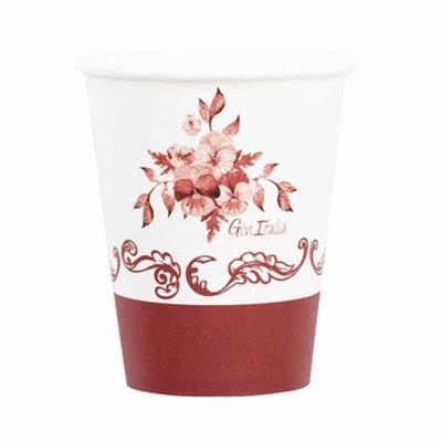 BICCHIERI RED POTTERY FLOREALE 250 CC 8 PZ