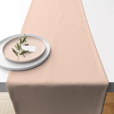 RUNNER DA TAVOLO SABBIA IN COTONE 40X150 CM