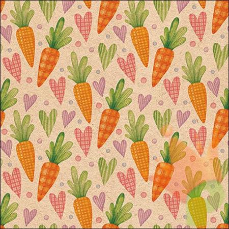 TOVAGLIOLI IN CARTA RICICLATA CAROTE E CUORI 33X33 20 PZ