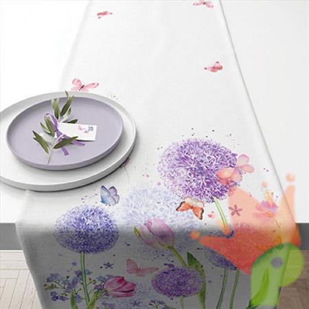 RUNNER FLOWER BEAUTY IN TESSUTO 40X150 CM