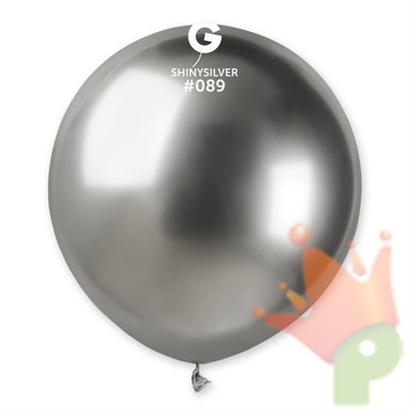 PALLONCINI GEMAR SHINY SILVER 089 19 25 PZ