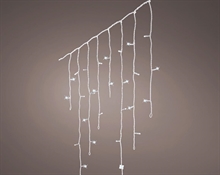 LUCI DI NATALE A TENDA 480 LED BIANCO FREDDO 11,8 MT CAVO TRASPA