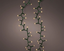 LUCI DI NATALE COMPACT 350 LED EXTRA CALDO 7,5MT CAVO VERDE