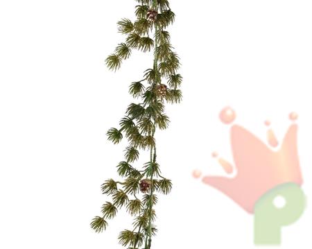 GHIRLANDA NATALIZIA GLITTERATA 11X15X180 CM