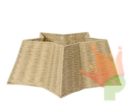 COPRIBASE PER ALBERO DI NATALE FORMA STELLA D. 83XH.28 CM