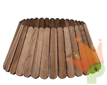 COPRIBASE PER ALBERO DI NATALE IN LEGNO MARRONE D.57XH.28 CM