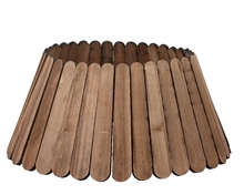 COPRIBASE PER ALBERO DI NATALE IN LEGNO MARRONE D.57XH.28 CM