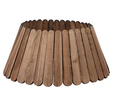 COPRIBASE PER ALBERO DI NATALE IN LEGNO MARRONE D.57XH.28 CM