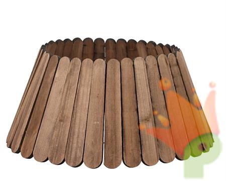 COPRIBASE PER ALBERO DI NATALE IN LEGNO MARRONE D.70XH.28 CM