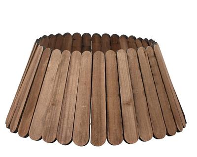 COPRIBASE PER ALBERO DI NATALE IN LEGNO MARRONE D.70XH.28 CM