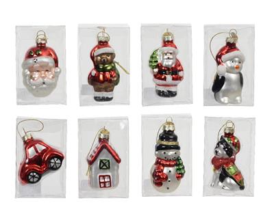 PENDENTE FIGURA NATALIZIA 7 CM ASSORTITO