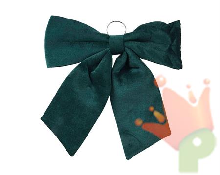 FIOCCO IN POLIESTERE VERDE PINO H.52X48X2 CM