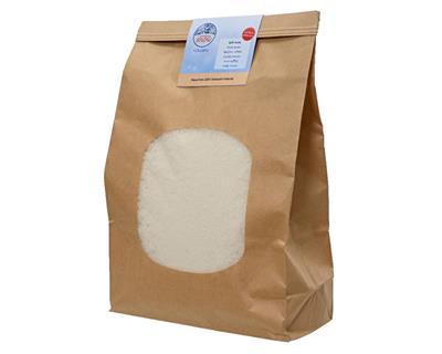 NEVE SOFFICE IN SACCHETTO DI CARTA