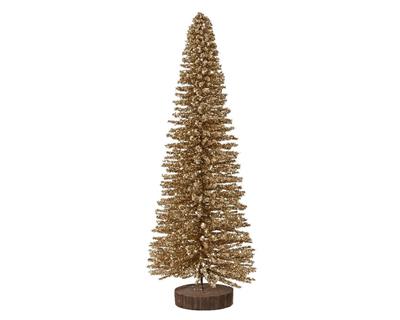 ALBERO ORO GLITTER H.60 X 24 CM