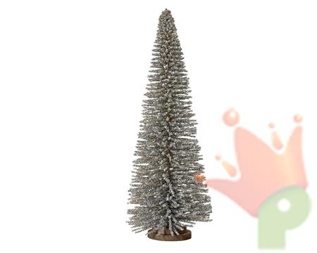 ALBERO ARGENTO GLITTER H.81 X 28 CM
