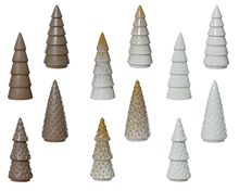 ALBERO IN PORCELLANA LUCIDA H.20,7 CM 1 PZ ASSORTITO