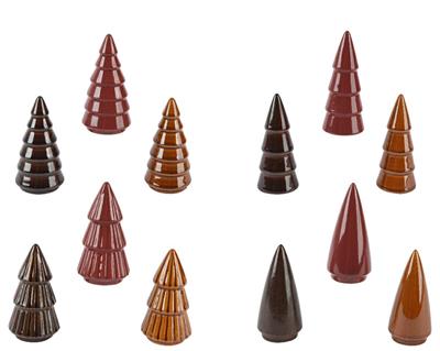 ALBERO IN PORCELLANA H.10X5 CM 1 PZ ASSORTITO