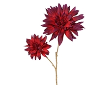 DALIA BORDEAUX GLITTER SU STELO H. 75 CM