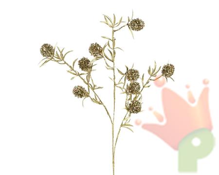 RAMO FIORI DI ACACIA ORO H.70 CM