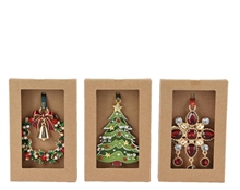 PENDENTE FIGURA NATALIZIA 6X6X0,5 CM 1 PZ ASSORTITO