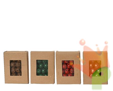 CAMPANELLINE IN FERRO 24 PZ COLORE ASSORTITO