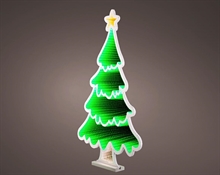 FIGURA LUMINOSA ALBERO DI NATALE 231LED MULTICOLOR/BIANCOFREDDO