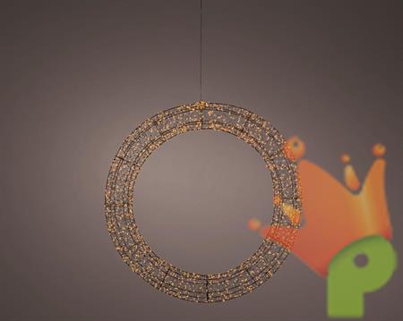 GHIRLANDA LUMINOSA 1800 MICROLED LUCE CALDA CLASSICA 116X116X1