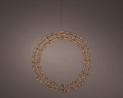 GHIRLANDA LUMINOSA 1800 MICROLED LUCE CALDA CLASSICA 116X116X1