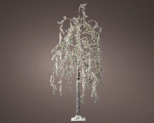 ALBERO LUMINOSO 600 LED BIANCO CALDO H 180 CM