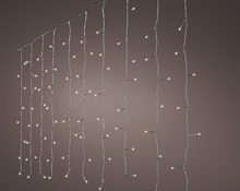 LUCI DI NATALE A TENDA 240 LED BIANCO CALDO H.150X225 CM