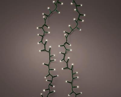 LUCI COMPACT EFFETTO LAMPEGGIANTE BIANCO CALDO 500 LED 11 MT