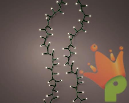 LUCI  COMPACT EFFETTO LAMPEGGIANTE BIANCO CALDO 1000 LED 22,5 MT