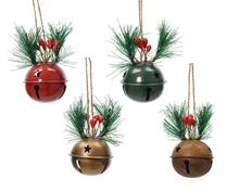 PENDENTE CAMPANELLA NATALIZIA 5 CM ASSORTITA