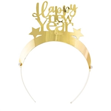 CERCHIETTI  HAPPY NEW YEAR CM 17X13 4 PZ