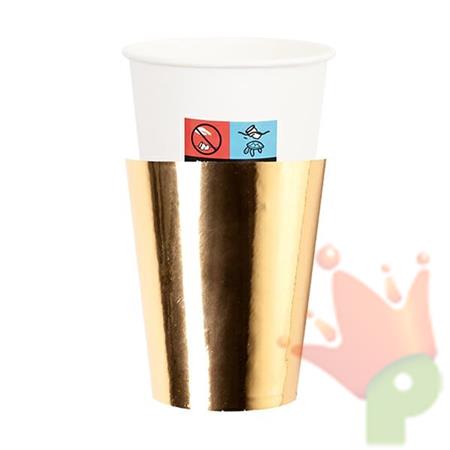 BICCHIERI  ORO LUX 250 CC 8 PZ