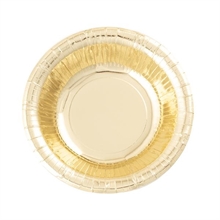 PIATTI ROTONDI ORO 24 CM 8 PZ